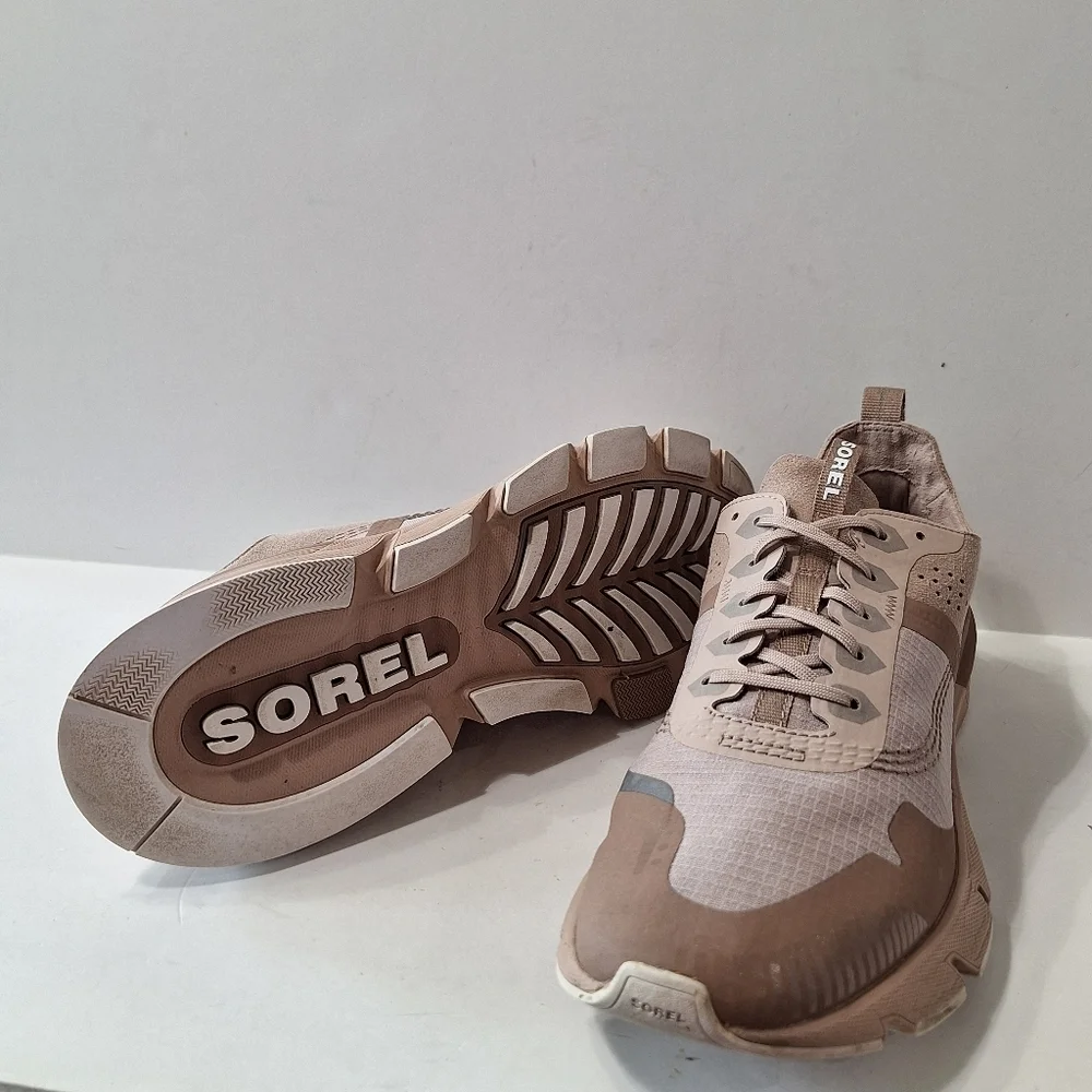 Sorel Mauve Vapor Kinetic Rush Ripstock Lace Up Athletic Sporty Sneakers Size 10